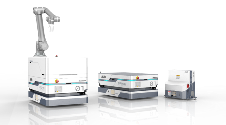 88858cc永利數位開發的自主式移動機器人（AMR250M），搭配全向輪並結合AI演算法、2D LiDAR、3D攝影機等技術，協助客戶實現產線全自動化